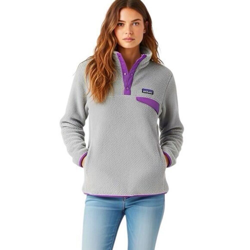 Patagonia Women's Sweater Sz Medium fleece Cozy Gorpcore Outdoor Hiking Skiing